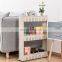 Plastic Belt Wheel Kitchen Sundry Storage Rack Kitchen Corner Seasoning Storage Rack