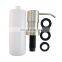 Bottle Soap Shampoo Dispenser Liquid Hand Soap Bottle Dispenser Longan Hotel Bathroom Round Press Type Plastic Stainless Steel