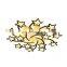 Northern Europe Children Room Star Ceiling Lamp Acrylic Bedroom Star Shape Modern Simple LED Ceiling Light