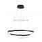 Modern simple and luxury helical led crystal Chandelier for home lighting