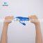 Custom Logo Blue White Coated Oil Wet Grip Work Gloves Rubber Nitrile Palm Dipped Safety Glove for Mechanic Construction