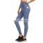 Ready To Ship New Women High Waist Fitness Wear Yoga Leggings With Side Pockets Custom Running Tight Gym Wear Pants