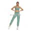 Most Hot Selling Wholesale Casual Women's Sports Bras and Pants 2 Piece Active Wear Sports Yoga Fitness Set