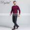 Wholesale Men Designer Sweater Luxurious Cashmere Crew Neck Sweaters for Men Custom