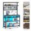 Food truck Stall cart Hotel restaurant Food truck Tea truck wine rack Kitchen storage rack with ambient lights