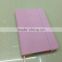 Cloth material notepad with color printed edge