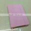 Cloth material cover notebook with logo embossing