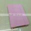 Cloth material notepad with color printed edge