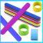 Hot Sale Free Samples Snap Wristband Slap Bracelet Rubber Printing Safety for Kids Birthday Party
