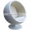 modern fiberglass Eero Aarnio Ball chair