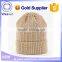 Custom Knitting Patterns 100% Cotton Chrildren Beanie Hats