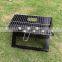 X shape folding bbq grill /note book bbq grill