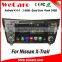 Wecaro WC-NU8052 android 4.4.4 car dvd for nissan x-trail car radio navigation system 2014 3G wifi playstore