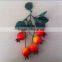 Simulation artificial plant pepper eggplant green pea fruit fridge magnet