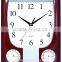 wall clocks with humidity temperature