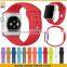 Apple desgin silicone slap band exchangeable watch