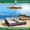 Hotel Outdoor Chaise Lounge Waterproof Outdoor Furniture