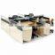 Modern L shape office cubicle wood Workstation(SZ-WS113)