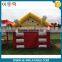 Outdoor inflatable house tent, inflatable log cabin tent house tent for sale