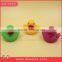 Plastic bath toys for children, bath vinyl duck BPA free baby toys, floating bath duck kids soft toy for sale