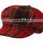 ladies' winter caps , fashion caps,wool cap with check