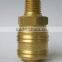 German type brass quick connectors