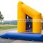 Customize football target toss game inflatable soccer goal post for sale