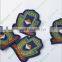 China Gold Supplier, custom woven patches/badges for clothes