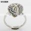 YUJINFU silver ring with cz fine jewelry sterling silver ring with Zircon Stones 925 ring