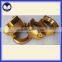 CNC lathe turning brass parts