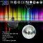 Halloween Brighter Really Glass mirror foam mirror ball with led motor for party use