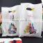 heat seal carrier custom logo printed plastic die cut poly cosmetic bags for women