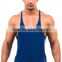 Blank Poly-Cotton Stringer Tank tops,Muscle tank tops, Mens custom vest for gym fitness Bodybuilder