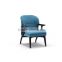 2016 comfortable & simple design fabric leisure wood leg chair