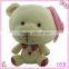 2015 new design bear toys with hat