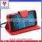 Flip leather wallet case for LG Tribute 2 / LS665