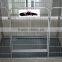 large heavy duty square tube dog crate kennel with ABS tray