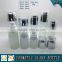 Acid Etch Fosted glass cosmetic bottle and glass cosmetic cream jar                        
                                                Quality Choice