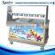 Conveniently stainless steel frying ice pan machine