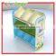 Hot sale used kindergarten book shelf, high quality display shelf for stationery stands