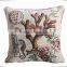 Decorative embroidered woven sofa cushion cover and pillow cover