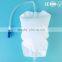 750ml disposable urine bag for leg