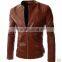 Men's fashion leisure solid all-match leather