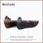 New hot sale soft rubber outsole printed suede leather low thick heel shoes ladies