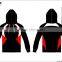 custom logo polyester feelce black cheap hoodies