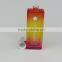 2016 colorful glass perfume bottle 50ml