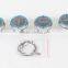 4Pcs Universal LED Solar Energy Power Colorful Wheel Centre Hub Flash Light Lamp