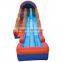 commercial inflatable double lane slip slide ,rip n dip with landing for sale
