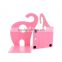 1 pair Crative Cute Elephant Nonskid Bookends Art Bookend Book Stand