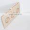 Customized Design Embroideried Leather Bussiness Card Holder Wallet